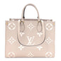 Empreinte Monogram Giant Onthego MM Tourterelle Creme