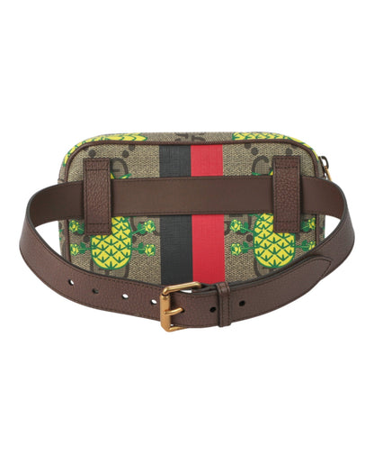 Gucci Unisex-Adult Pineapple GG Supreme Belt Bag