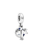 Pandora Moments Silver Cz Charm