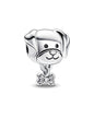 Pandora Moments Silver Cz Charm