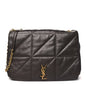 Lambskin Matelasse Monogram Large Jamie 4.3 Dark Sweet Chocolate