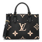 Empreinte Monogram Giant Onthego PM Black Beige