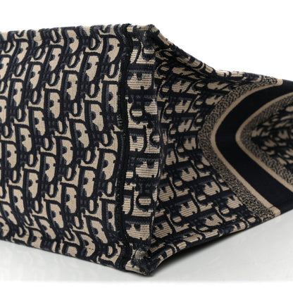 Oblique Large Book Tote Blue Multicolor