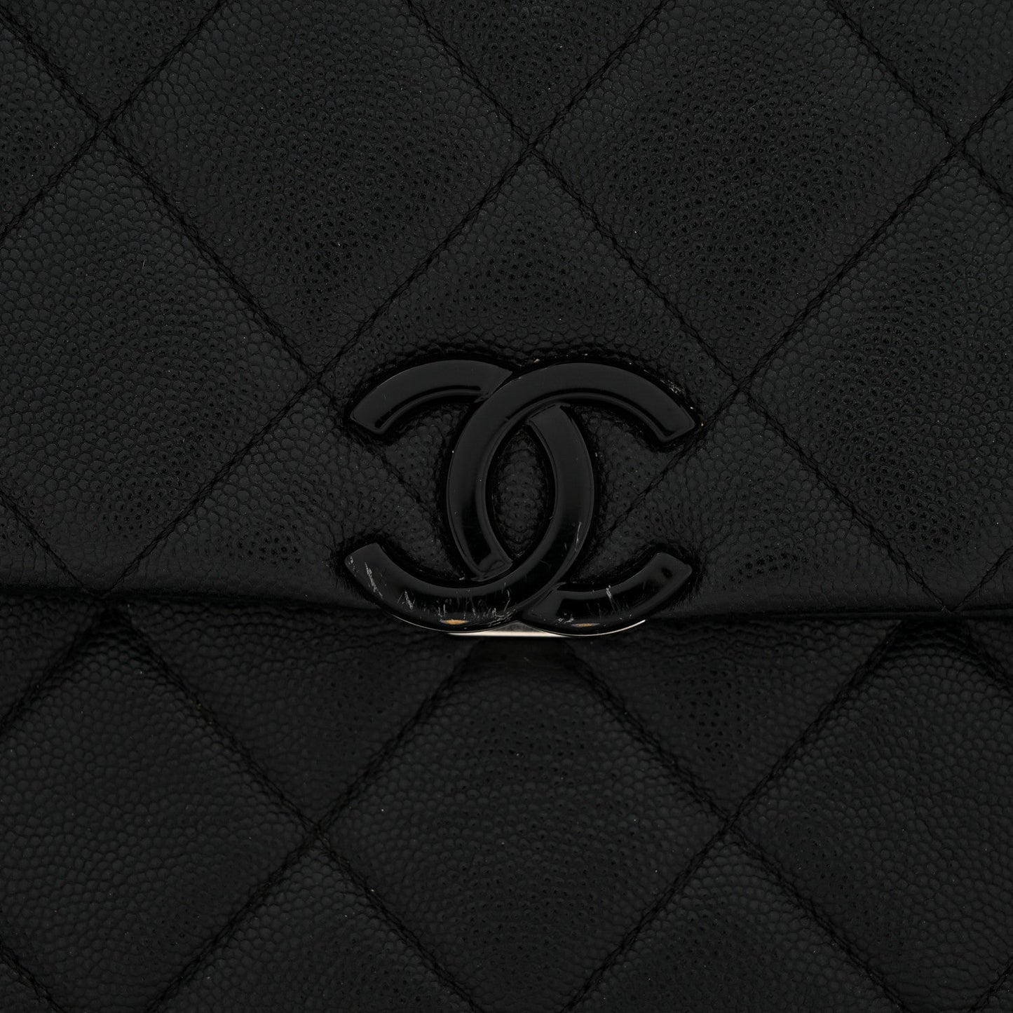 Caviar Quilted My Everything Flap Black