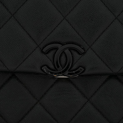 Caviar Quilted My Everything Flap Black