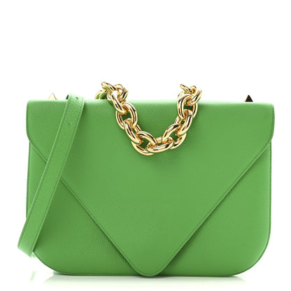 Calfskin Mount Envelope Bag Parakeet