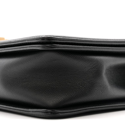 Caviar Quilted New Medium Boy Flap Black