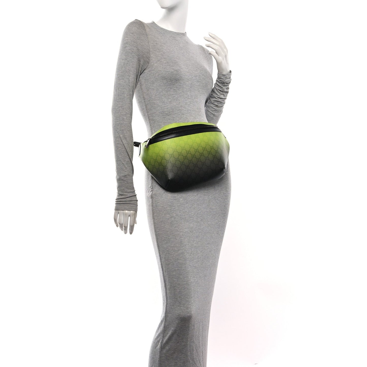 Gradient GG Chroma Large Belt Bag Green