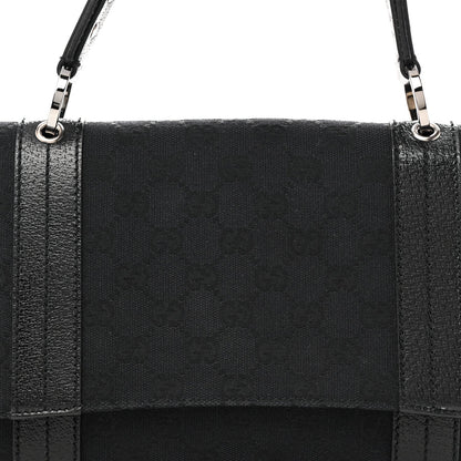 Monogram Satchel Black