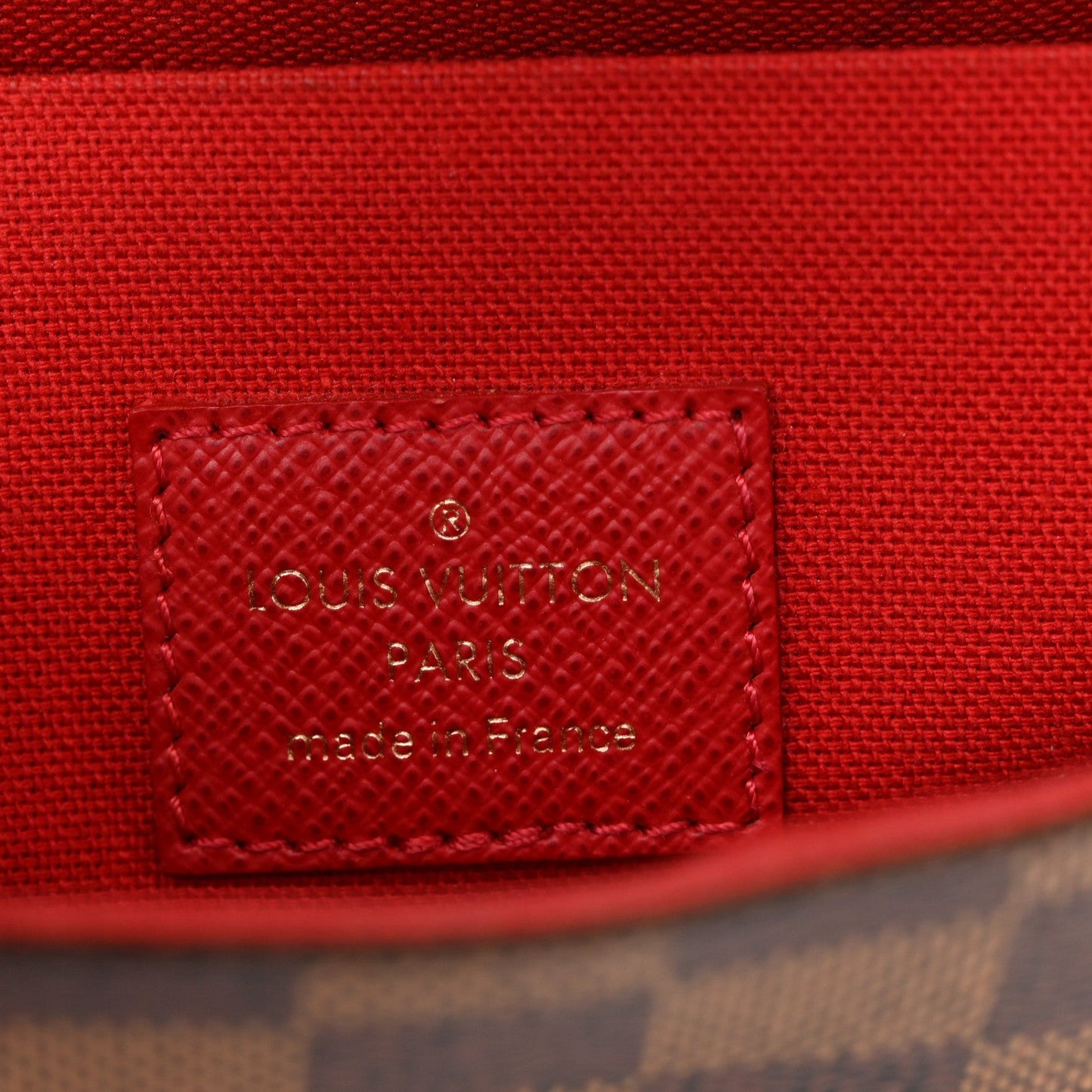 Damier Ebene Pochette Felicie Chain Wallet