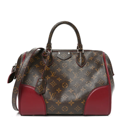 Monogram Shine Doc PM Bordeaux