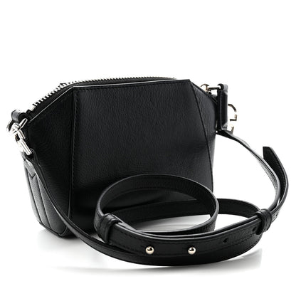 Sugar Goatskin Nano Antigona Black