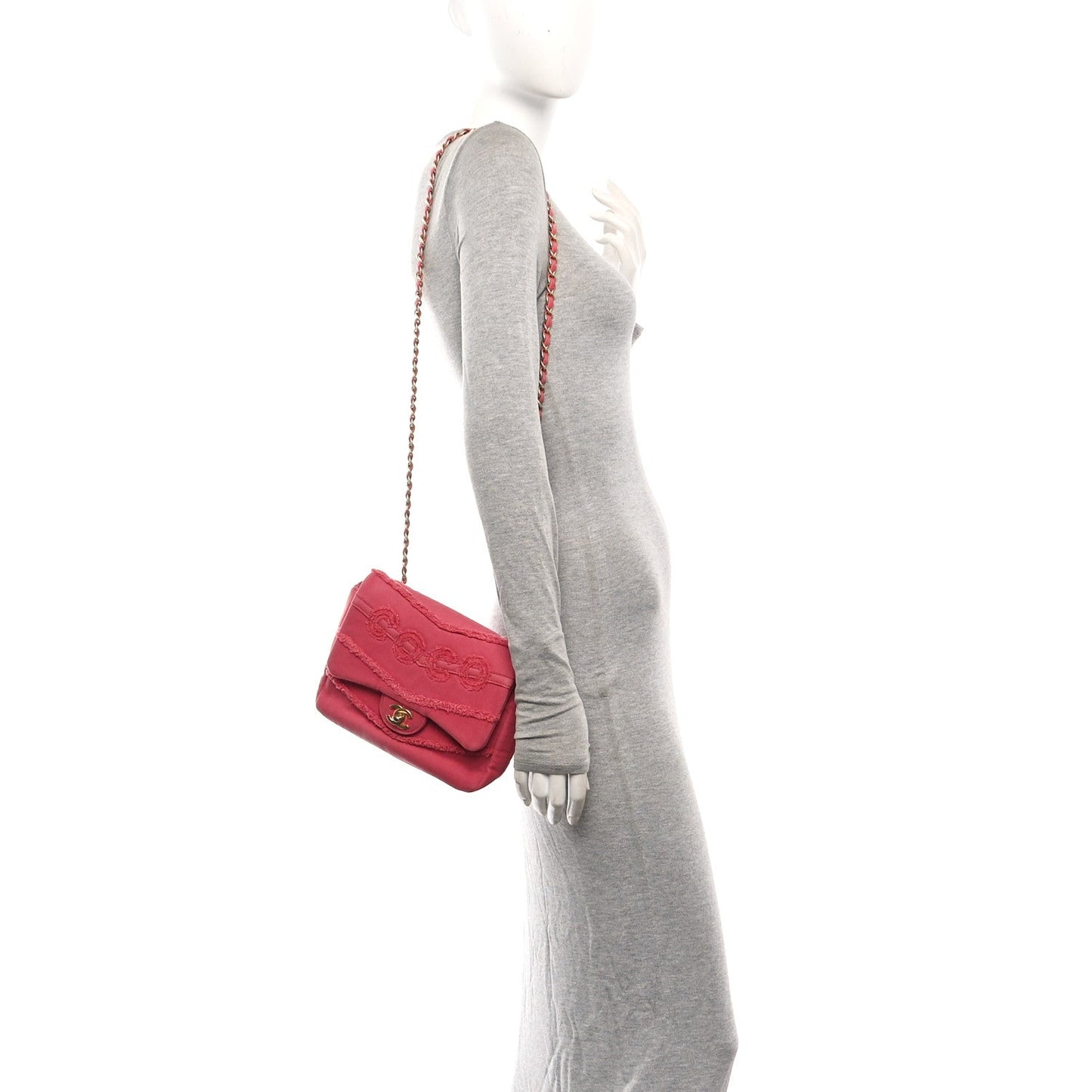 Denim Coco Flap Pink