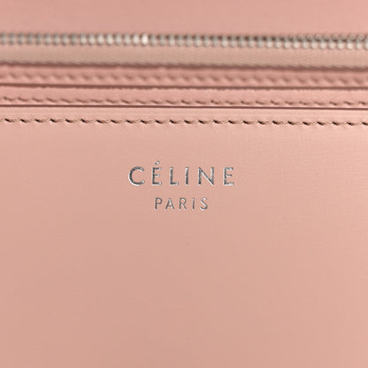 Smooth Calfskin Medium Classic Box Flap Bag Pink