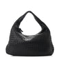Nappa Intrecciato Medium Veneta Hobo Black