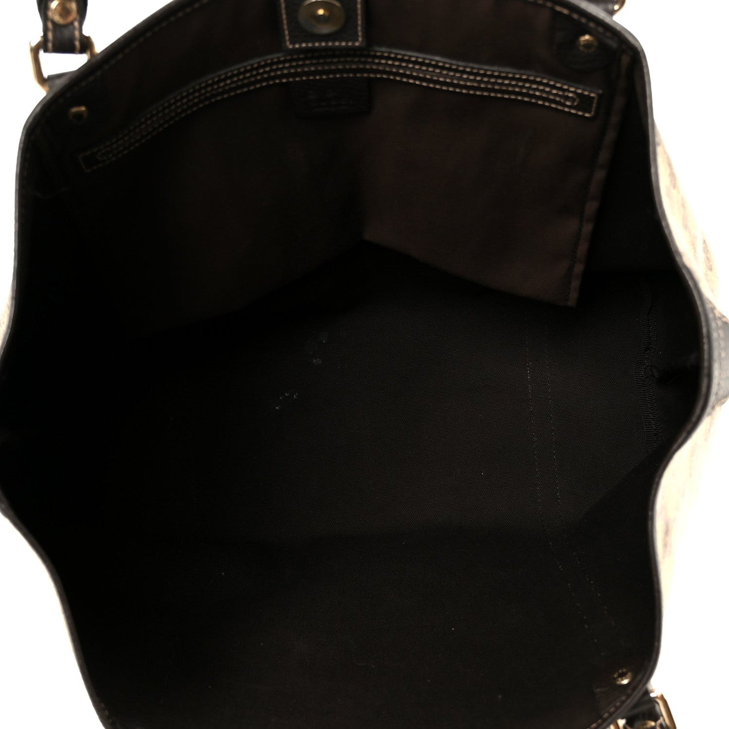 Crystal Monogram Medium Joy Tote Beige Ebony Testa Di Moro
