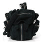 Nubuck Mini Marti Backpack Green Rhodium Hardware