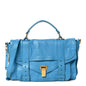 Lambskin Medium PS1 Satchel Blue