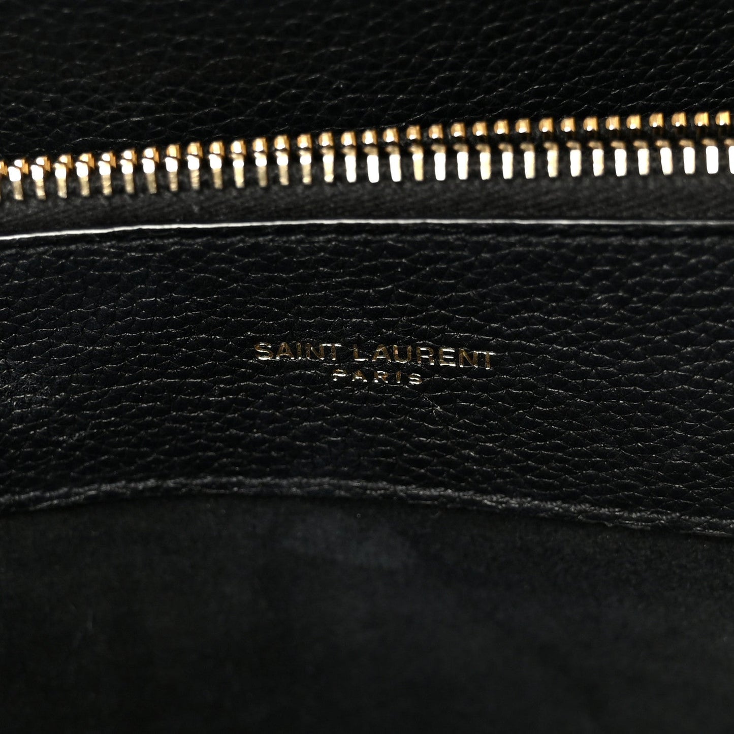 Grained Calfskin Small Supple Sac De Jour Black
