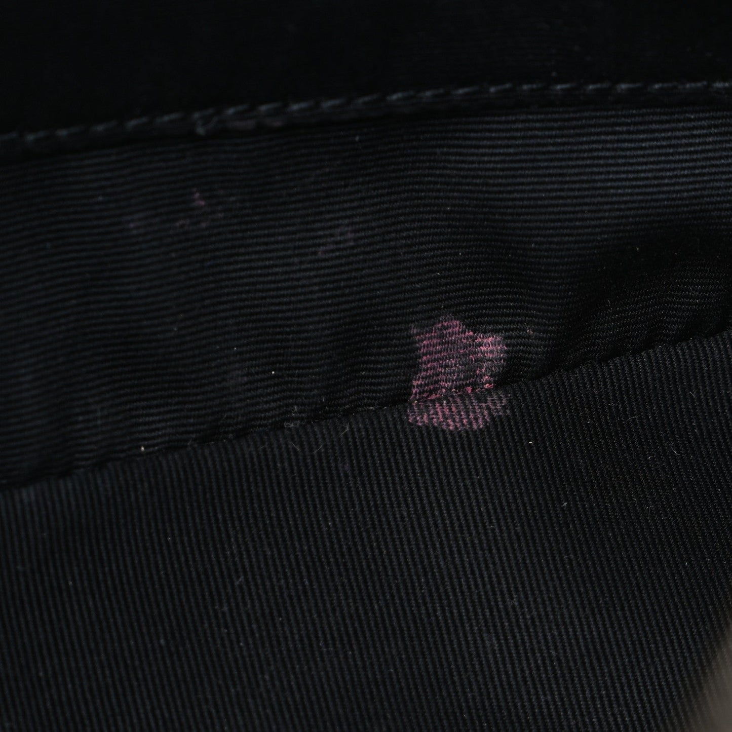 Suede Calfskin Monogram Lou Camera Bag Black