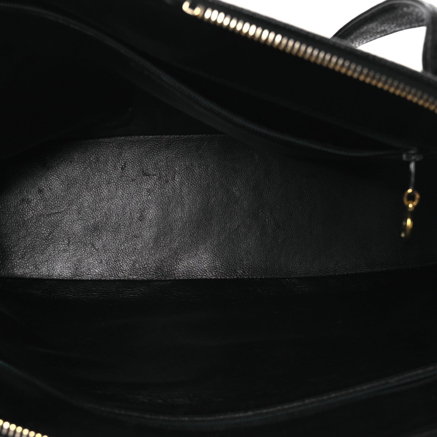 Caviar Large CC Shoulder Bag Black