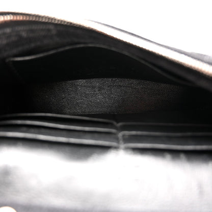 Denim BB Monogram Hourglass Chain Bag Black