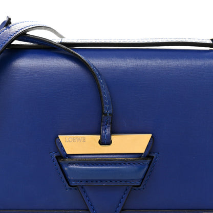 Calfskin Small Barcelona Shoulder Bag Royal Blue