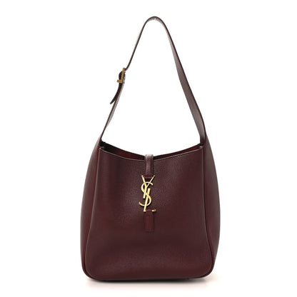 Smooth Calfskin Small Le 5 A 7 Soft Hobo Rouge Legion