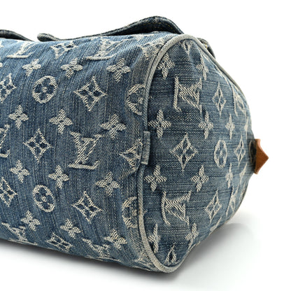 Monogram Denim Neo Speedy Blue