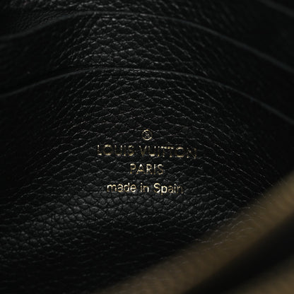 Empreinte Double Zip Pochette Black