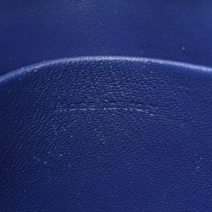 Grained Calfskin Small Trotteur  Indigo