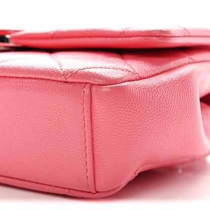 Caviar Quilted My Everything Small Flap Pink