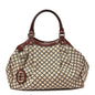 Diamante Medium Sukey Tote Brown