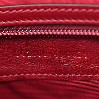 GG Supreme Monogram Large Shopping Tote Rosso Ancora