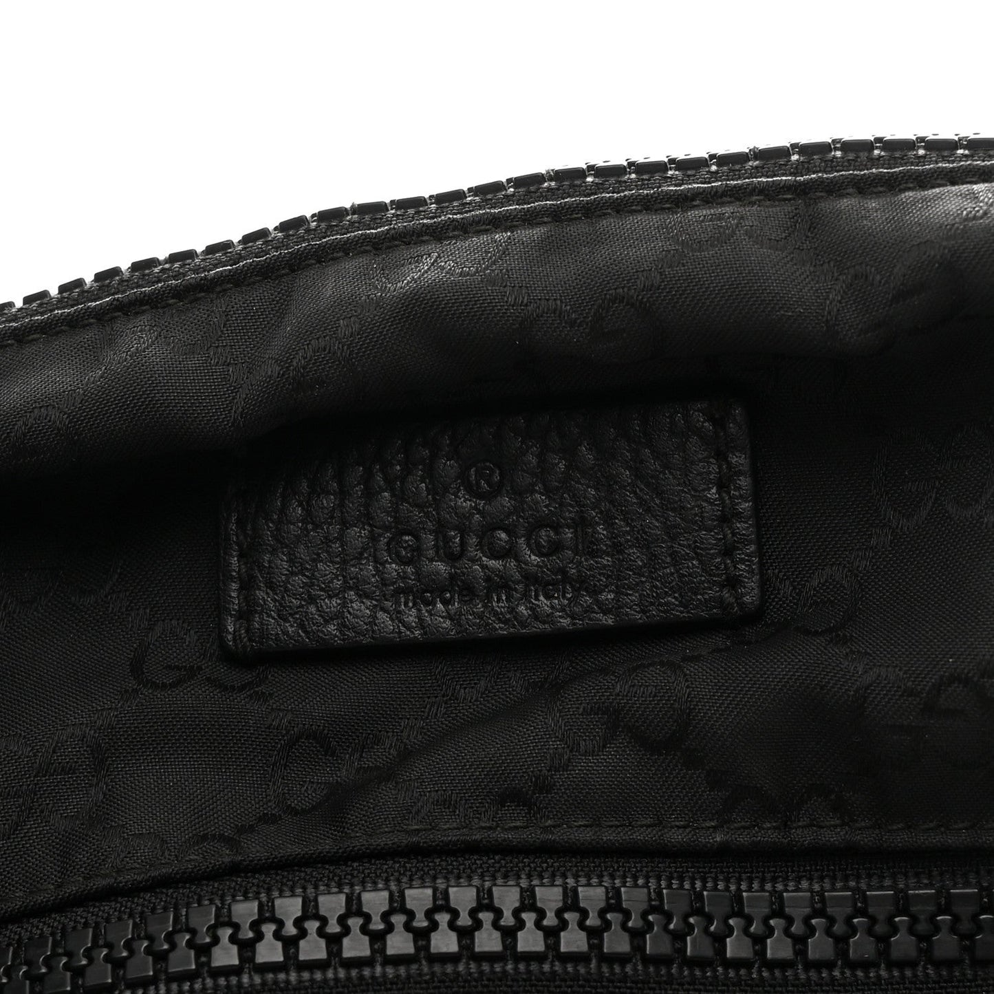 Nylon Monogram Medium Flat Messenger Bag Black