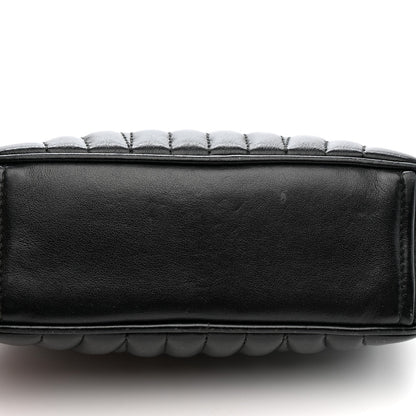 Soft Calfskin Diagramme Camera Bag Black