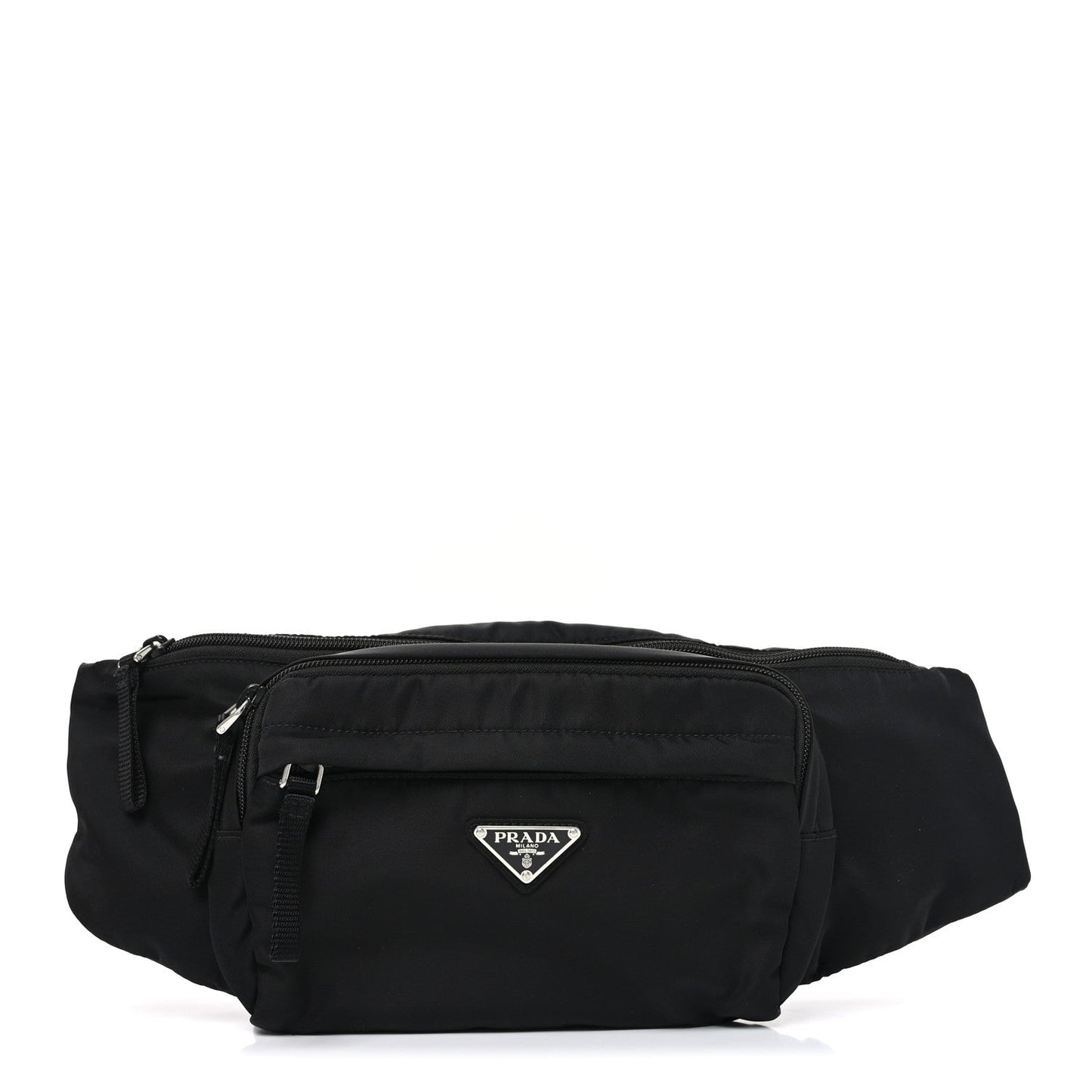 Tessuto Nylon Montagna Belt Bag Black