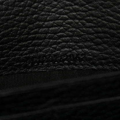 Calfskin Mini Dionysus Chain Wallet Black