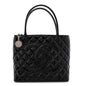 Patent Medallion Tote Black
