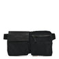GG Monogram Double Pocket Belt Bag Black