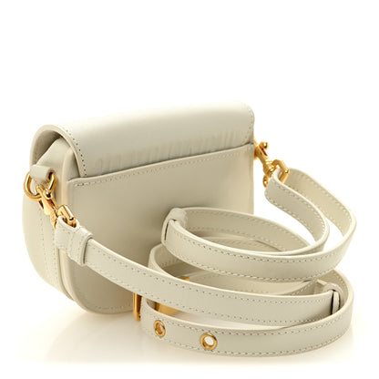 Box Calfskin Small Bobby Bag White