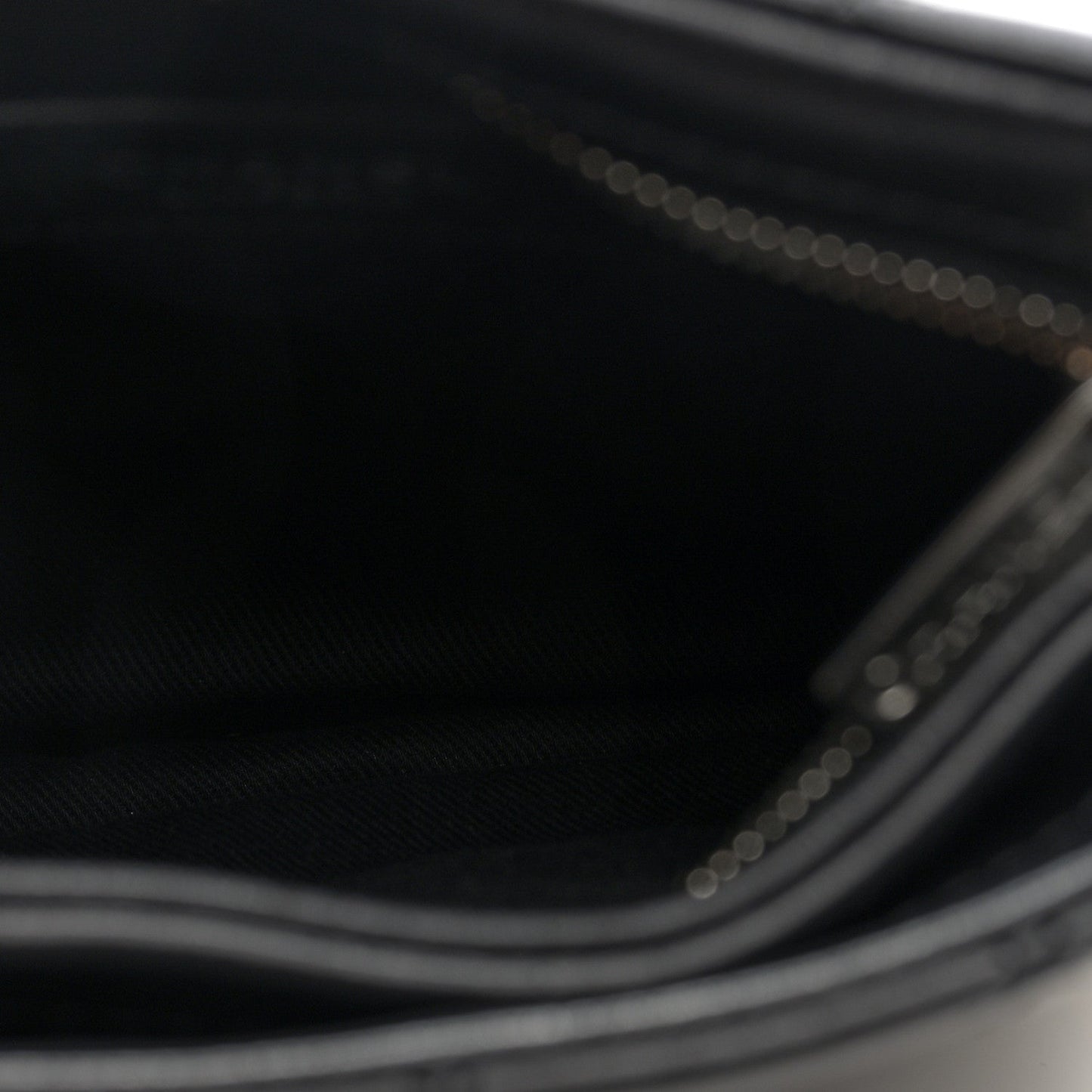 Calfskin Quilted Crossbody Bag Black