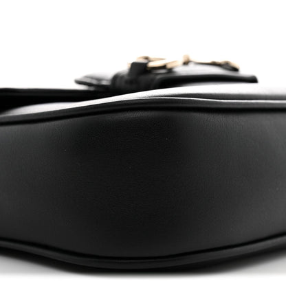 Arabella Calfskin Horsebit 1955 Shoulder Bag Black