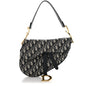 Oblique Saddle Bag Blue