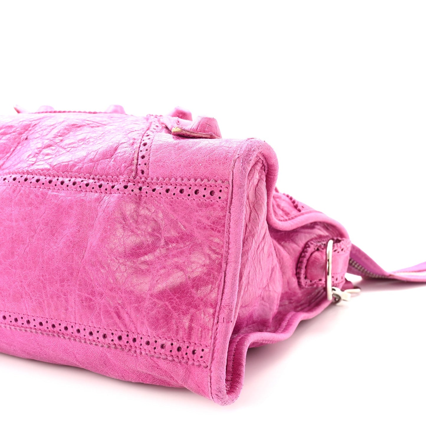 Agneau Giant Brogues Hardware City Magenta