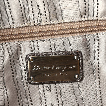 Calfskin Marisa Shoulder Bag Bronze