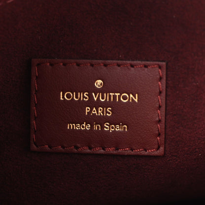 Calfskin Karung Snakeskin Mahina On My Side PM  Griotte Red