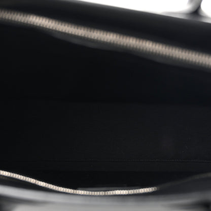 Grained Calfskin Large Sac De Jour Carryall Black