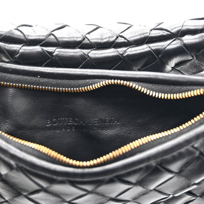 Nappa Intrecciato Small Gemelli Black