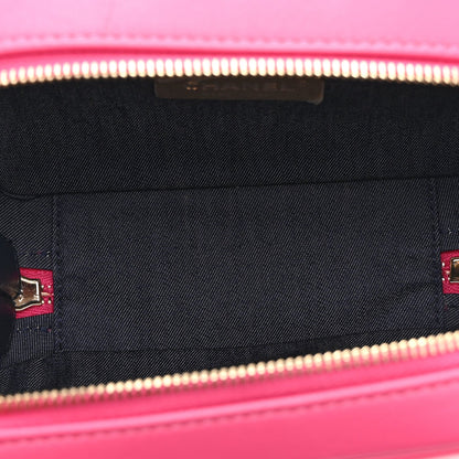 Lambskin CC Mania Camera Case Pink